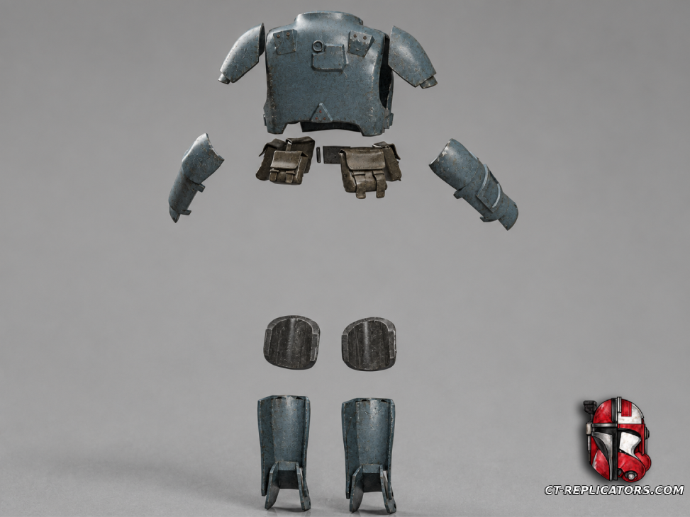 Moebian 6th Loyalist Flak Armor DARKTIDE 1:1 Cosplay Replica