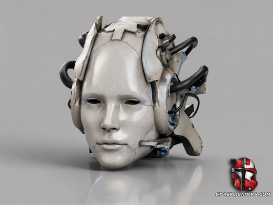 STL 3D Print Files Starcraft - Adiutant Head 1:1 Scale (wearable)