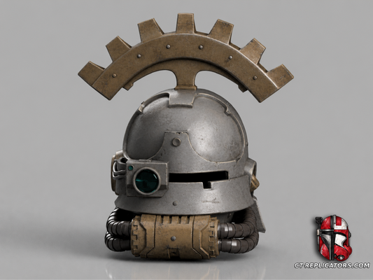 Alpha Skitarii Vanguard Helmet 1:1 Cosplay Replica