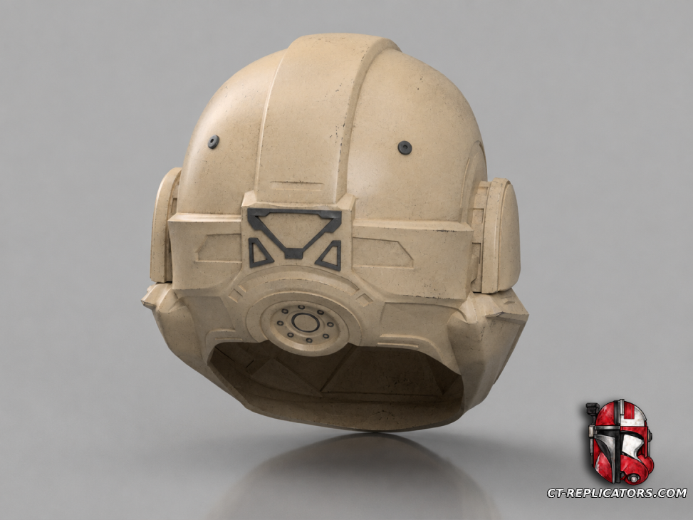 STL 3D Print Files Helldivers 2 - CW-9 White Wolf Helmet 1:1 Cosplay Replica
