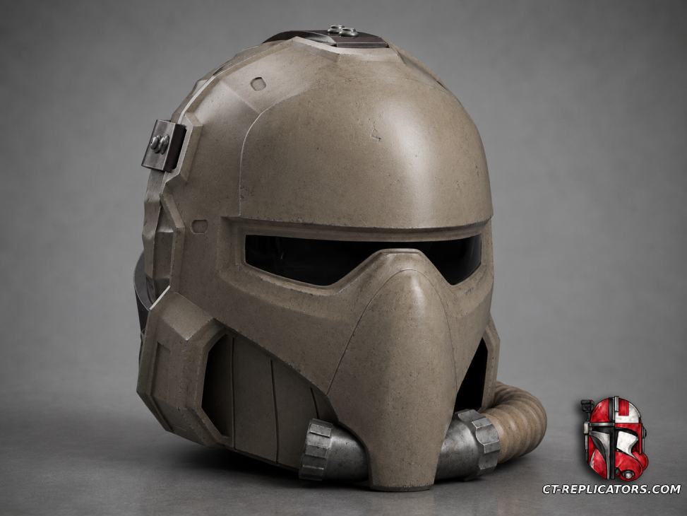 STL 3D Print Files Helldivers 2 - KDM-500 Outrider Helmet 1:1 Cosplay Replica