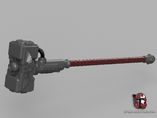 STL 3D Print Files Thunder Hammer Space Marine 2 Warhammer 40k