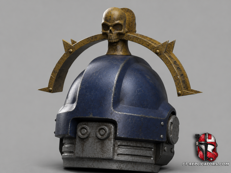 STL 3D Print FIles Marine Tactial Helmet Primaris Mohawk Helmet MK10 Helmet Cosplay 1:1