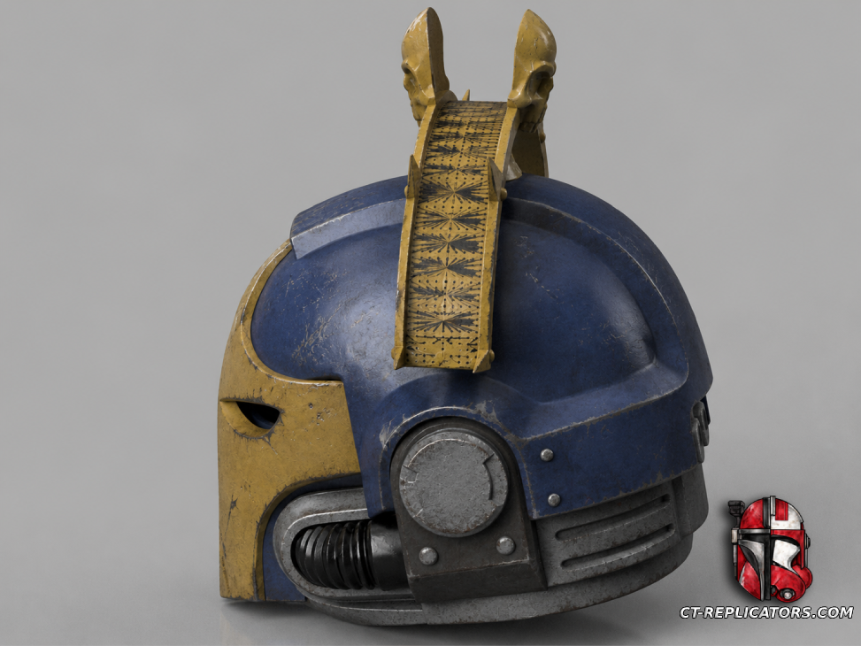 STL 3D Print FIles Marine Tactial Helmet Primaris Mohawk Helmet MK10 Helmet Cosplay 1:1