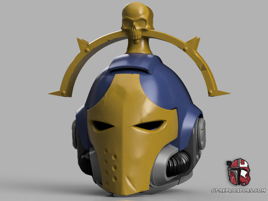 STL 3D Print FIles Space Marine Tactial Helmet Warhammer Primaris Astartes Mohawk Helmet MK X MK 10 Wh40k Helmet Cosplay 1:1
