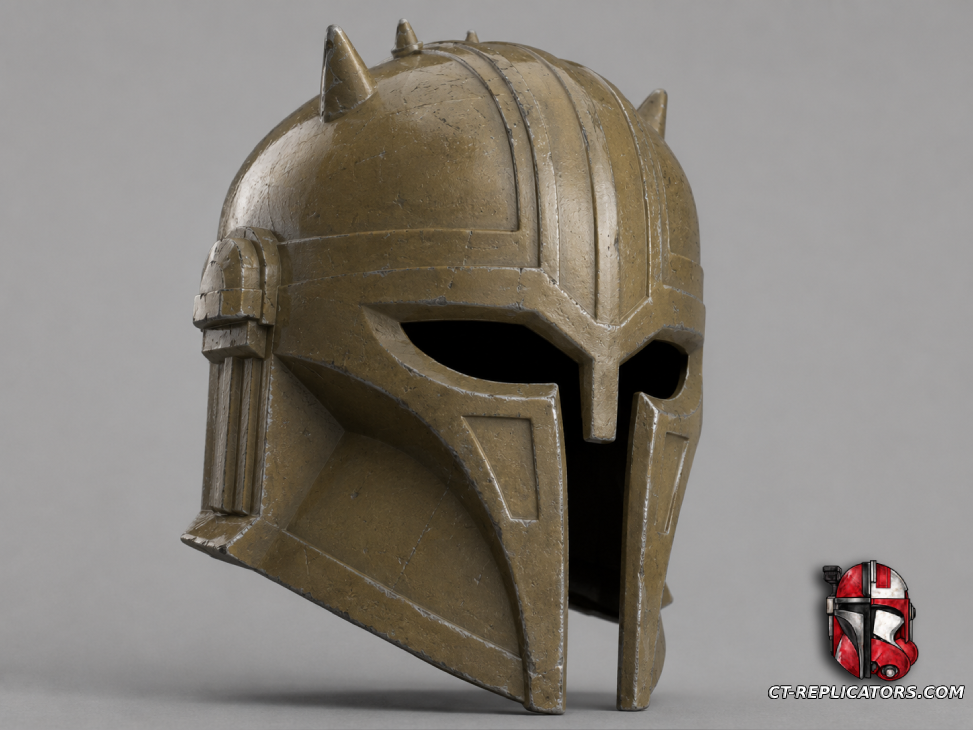 STL 3D Print Files Armorer The Mandalorian Blacksmith Female Helmet 1:1 Star Wars Cosplay