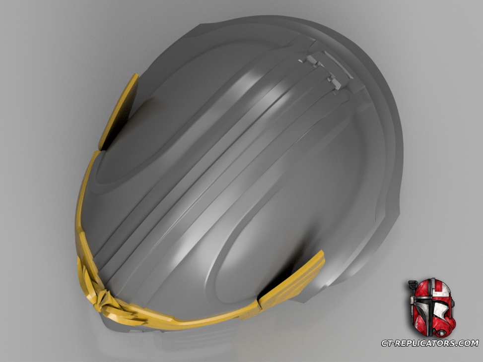 STL 3D Print Files Helldivers 2 - DP-8 Mountain-Scaled Helmet Cosplay 1:1 Replica