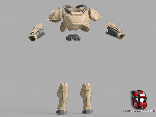 Helldivers 2 - CW-9 White Wolf Armor 1:1 Cosplay Replica