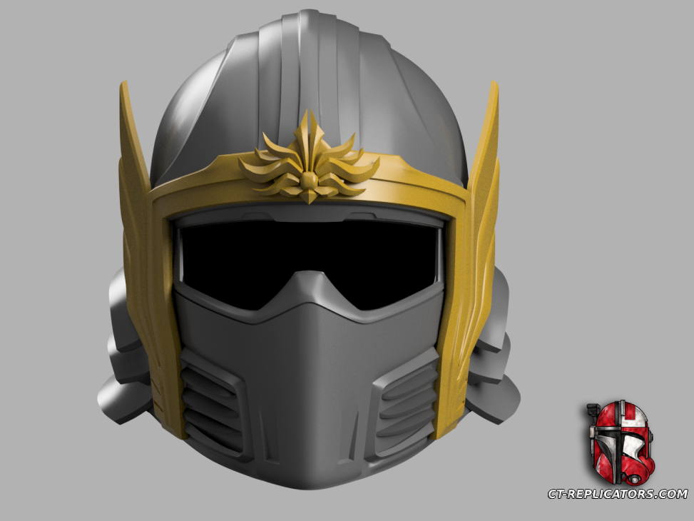 STL 3D Print Files Helldivers 2 - DP-8 Mountain-Scaled Helmet Cosplay 1:1 Replica