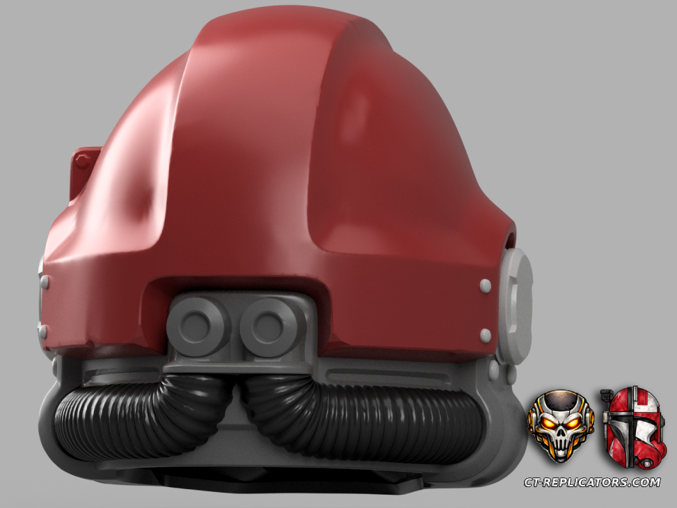 Tech Marine Helmet Loyalist SM2 Cosplay 1:1 Replica