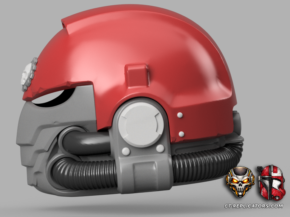 Tech Marine Helmet Loyalist SM2 Cosplay 1:1 Replica