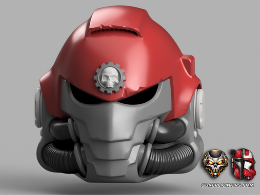 Tech Marine Helmet Loyalist SM2 Cosplay 1:1 Replica