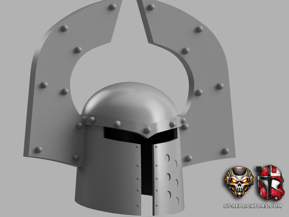 World Eaters Cadaere Renissum Pattern MK3 Loyalist Space Marine Helmet Cosplay 1:1