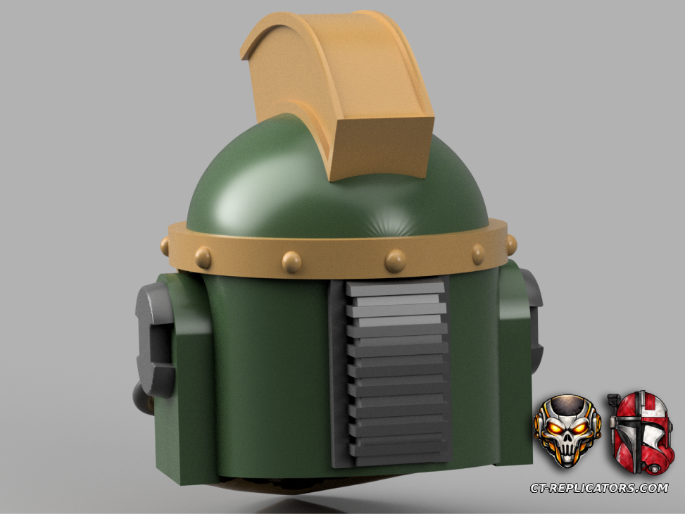 STL 3D Print Files Pyre Guard Salamanders Space Marine Helmet Cosplay 1:1 Replica