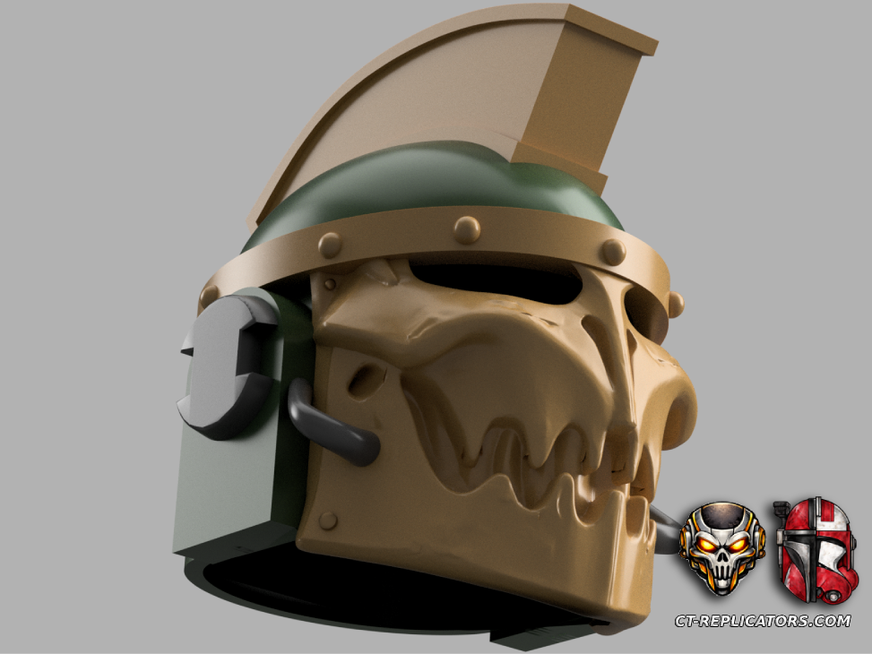 STL 3D Print Files Pyre Guard Salamanders Space Marine Helmet Cosplay 1:1 Replica