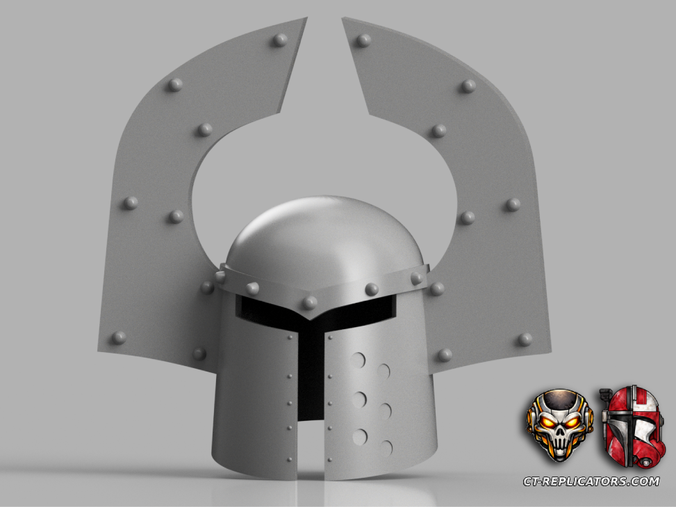 World Eaters Cadaere Renissum Pattern MK3 Loyalist Space Marine Helmet Cosplay 1:1