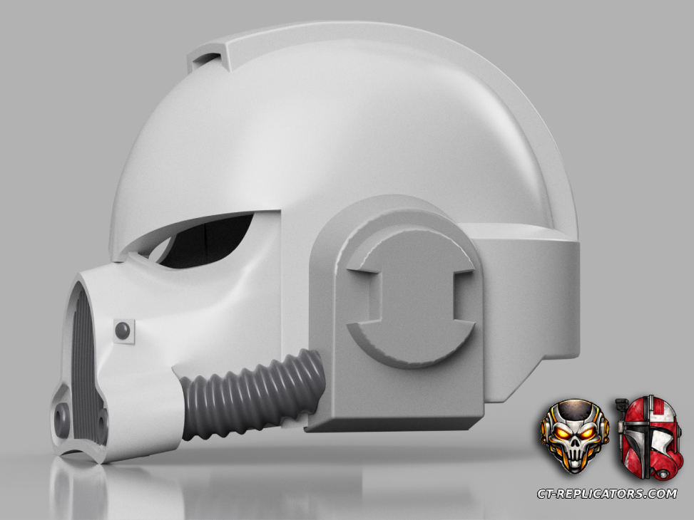 World Eaters Sarum pattern MK5 Heresy Space Marine Helmet Cosplay 1:1