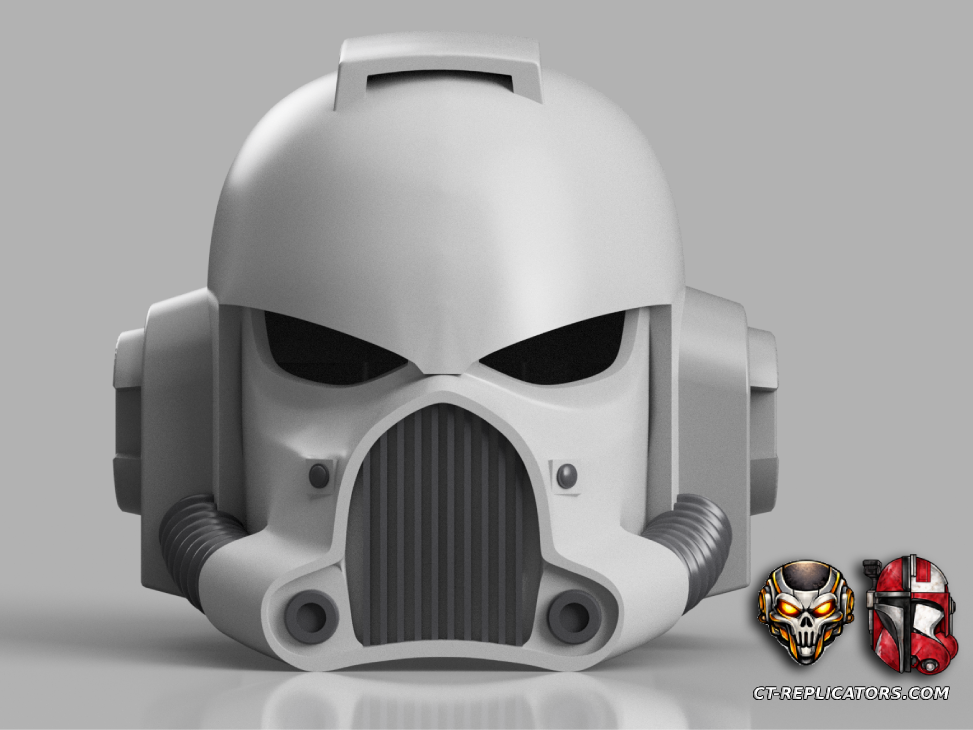 STL 3D Print Files World Eaters Sarum pattern MK5 Heresy Space Marine ...