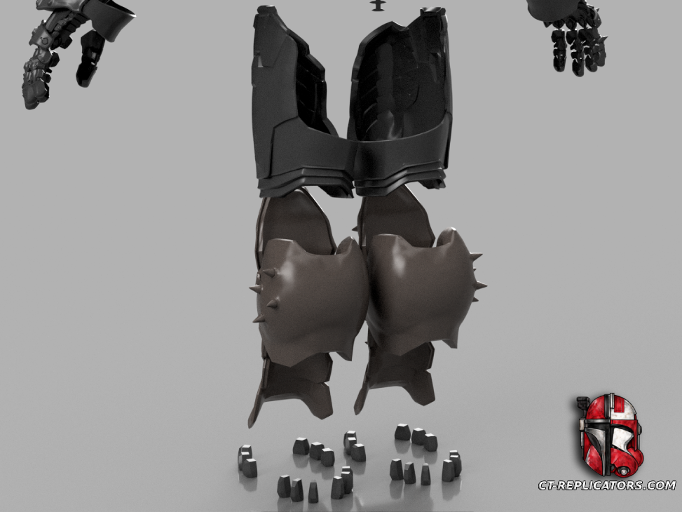 STL 3D Print Files DOOM Slayer Dark Ages Cosplay Armor 1:1 Replica