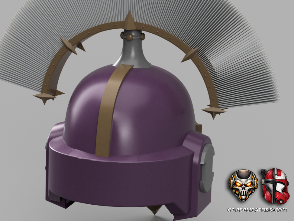 Emperors Children Loyalist Phoenician pattern Space Marine MK4 Helmet Cosplay 1:1