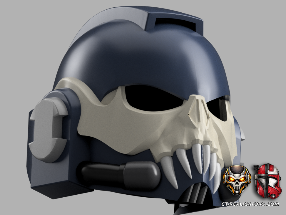 Night Lord MK4 Space Marine Helmet - Pre Heresy Cosplay 1:1 Replica