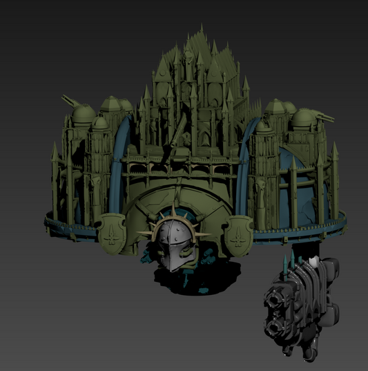 3D Print STL Files ((PRE-ORDER)) SM2 Imperial Class Titan (130CM) Figurine