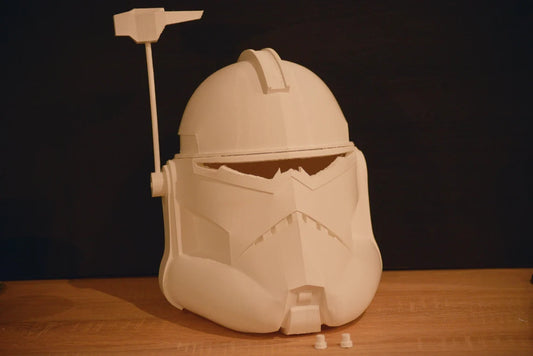 Commander Wolf Wolffe Season 4-7 Animated Clone Trooper Helmet TCW Phase 2 Star Wars Cosplay