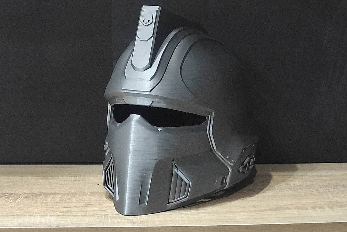 Helldivers 2 - DP-40 Hero Of The Federation Helmet Diy KIT Cosplay 1:1 scale