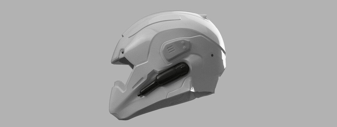 HD2 - CM-21 Trench Paramedic Helmet Diy KIT Cosplay 1:1 scale