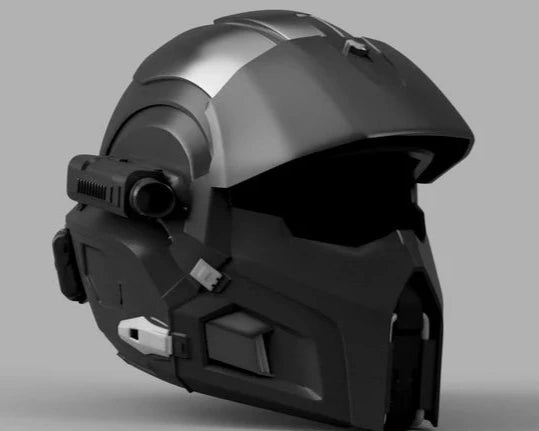 3D Print Files STL Helldivers 2- SC-34 Infiltrator Helmet DIY Kit Cosplay 1:1 scale