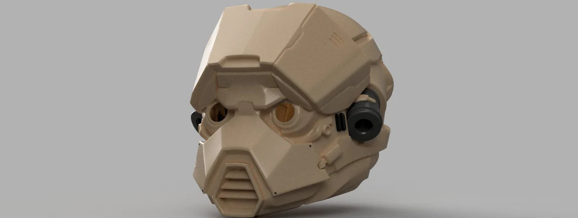 Helldivers 2 - CE-74 Breaker Helmet DIY Kit Cosplay 1:1 scale