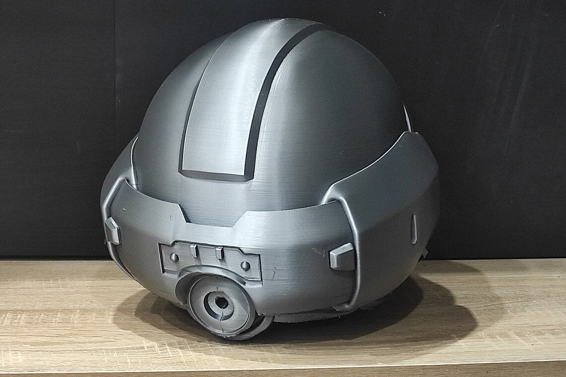 Helldivers 2 - CM-14 Physician / TR-114 Alpha Commando Helmet Diy Kit Cosplay 1:1 scale