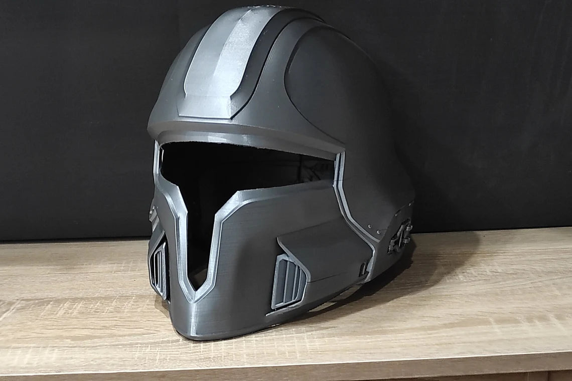 Helldivers 2 - DP-53 Champion Of The People Helmet Diy KIT Cosplay 1:1 scale