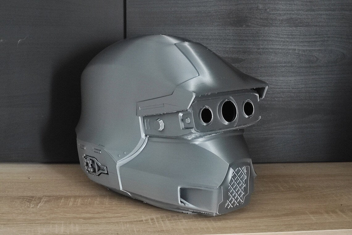 Helldivers 2 - SA-04 Combat Technician Helmet DIY Kit Cosplay 1:1 scale