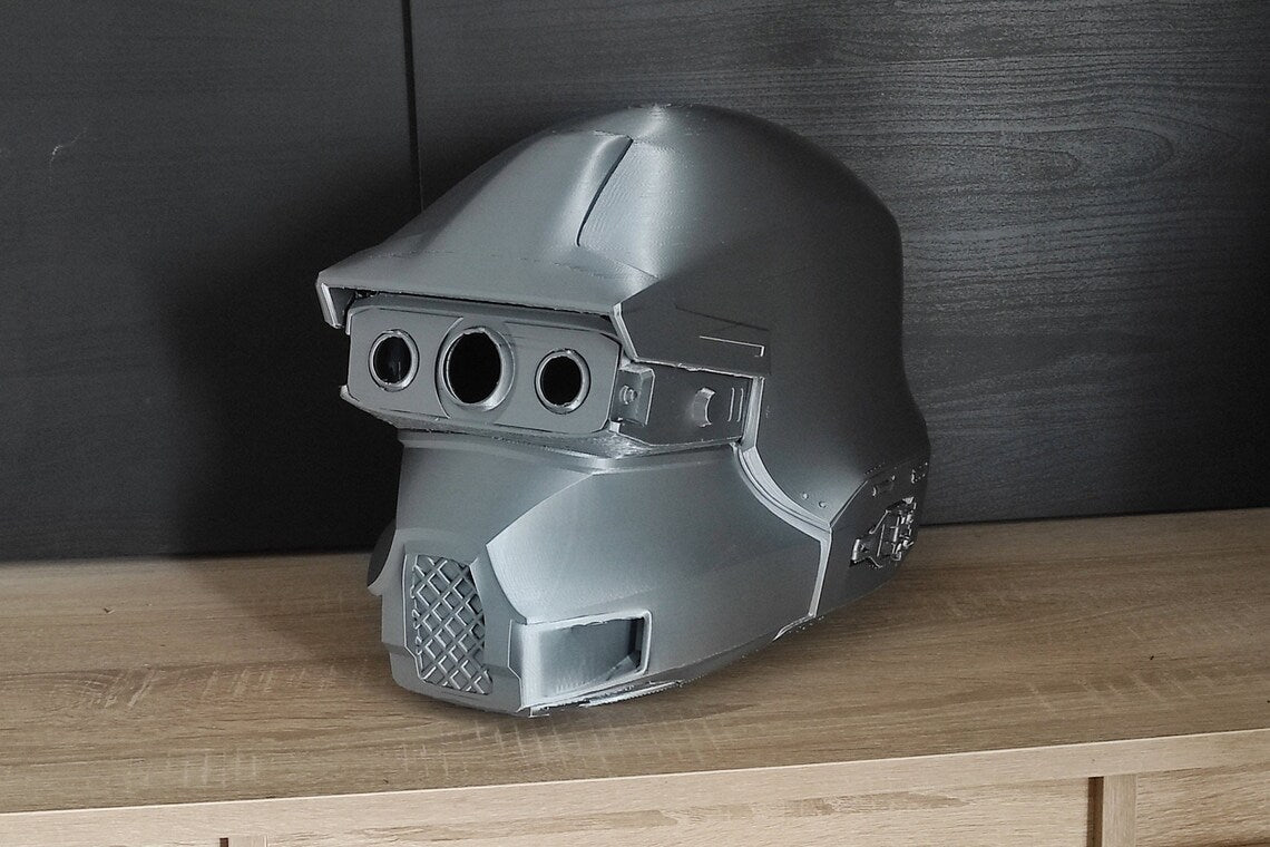 Helldivers 2 - SA-04 Combat Technician Helmet DIY Kit Cosplay 1:1 scale