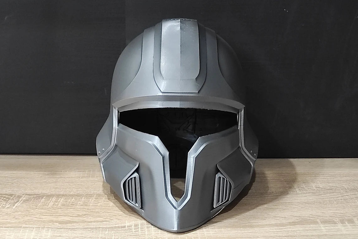 Helldivers 2 - DP-53 Champion Of The People Helmet Diy KIT Cosplay 1:1 scale