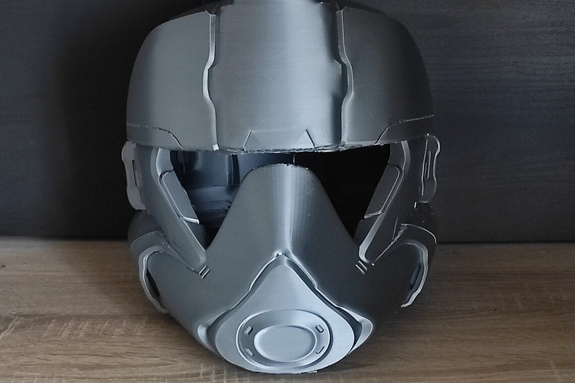 Helldivers 2 - CE-67 Titan Helmet DIY Kit Cosplay 1:1 scale