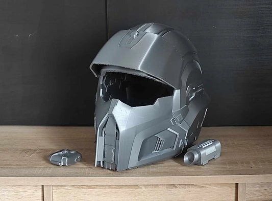 Helldivers 2- SC-34 Infiltrator Helmet DIY Kit Cosplay 1:1 scale