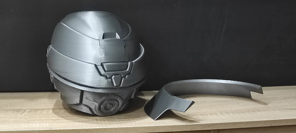 Helldivers 2 - EX-16 Prototype Helmet DIY Kit Cosplay 1:1 scale