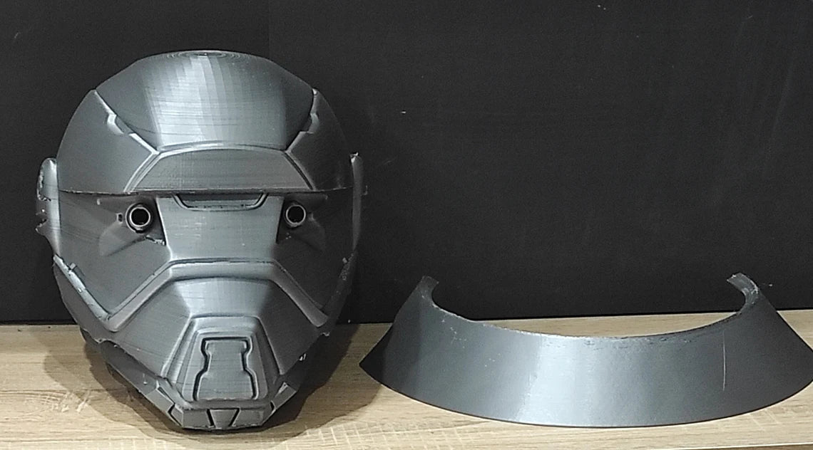 Helldivers 2 - EX-16 Prototype Helmet DIY Kit Cosplay 1:1 scale