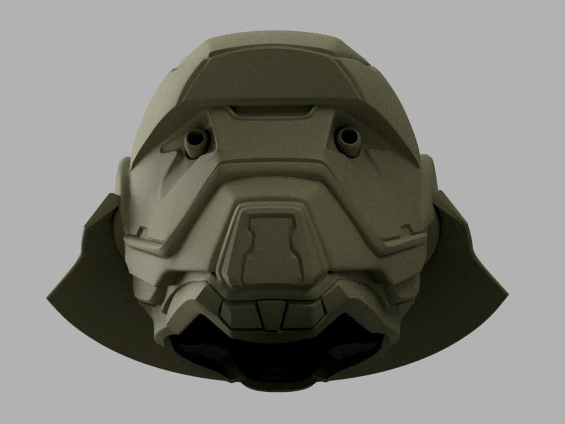 Helldivers 2 - EX-16 Prototype Helmet DIY Kit Cosplay 1:1 scale