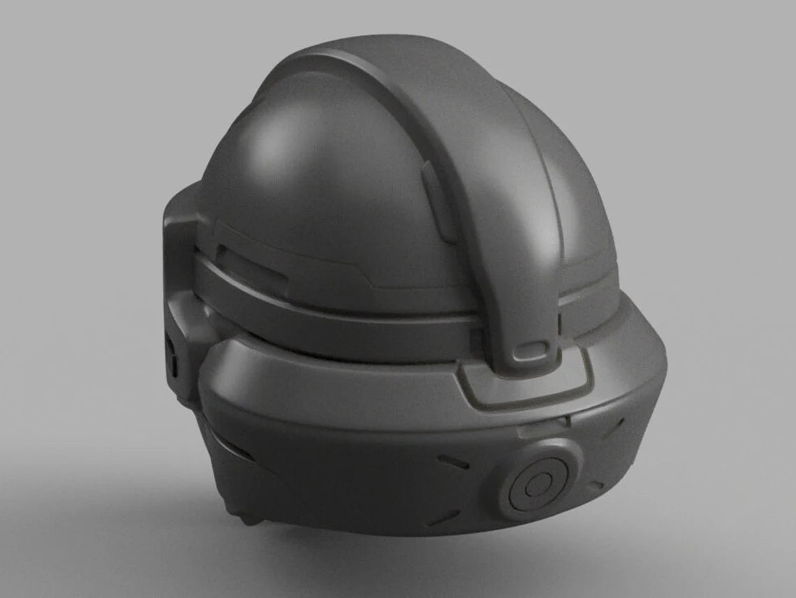 Helldivers 2 - FS-55 Destroyer Helmet Diy KIT Cosplay 1:1 scale