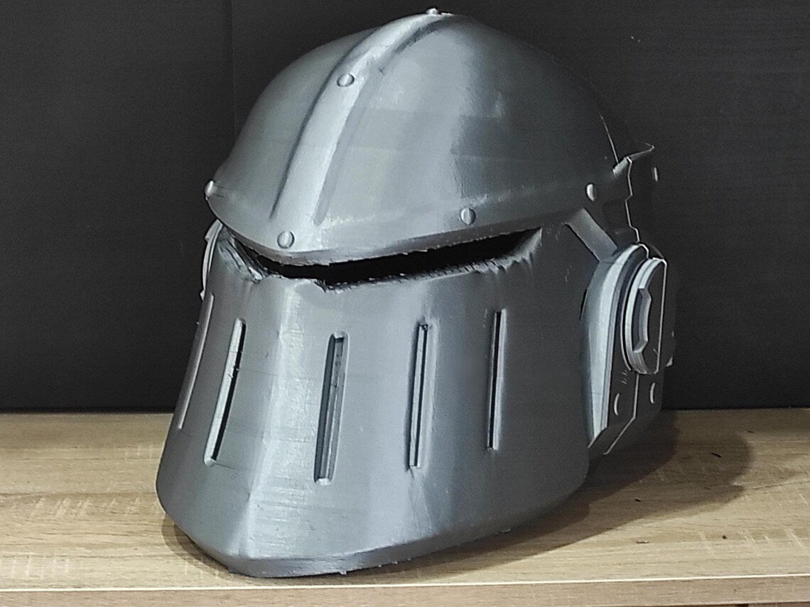 Iron Warriors Marine Heavy Heretic Astartes Helmet MK X MK 10 Helmet Cosplay 1:1