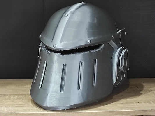 Iron Warriors Marine Heavy Heretic Astartes Helmet MK X MK 10 Helmet Cosplay 1:1