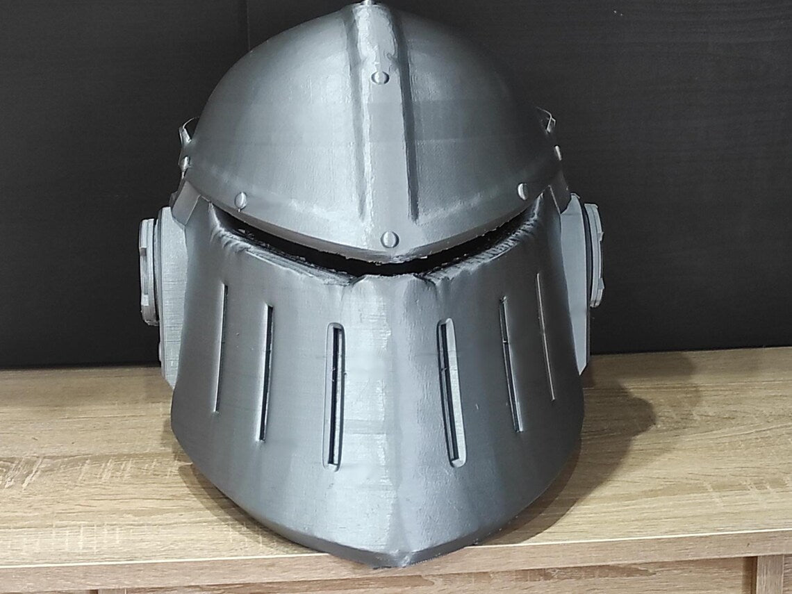 Iron Warriors Marine Heavy Heretic Astartes Helmet MK X MK 10 Helmet Cosplay 1:1