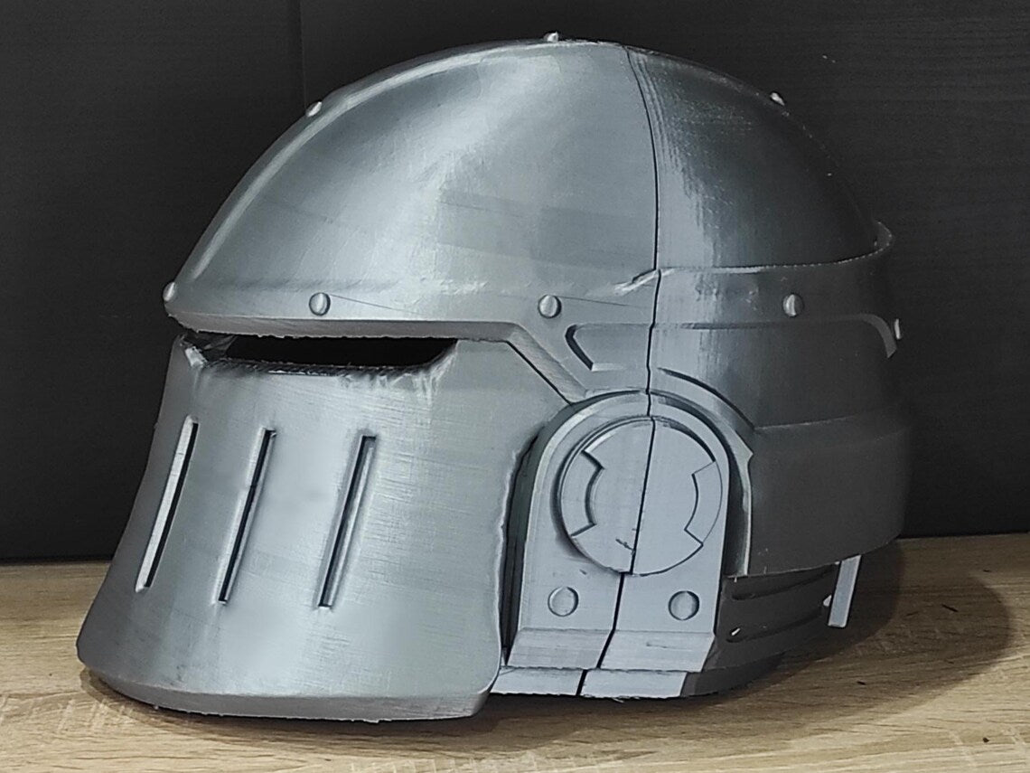 Iron Warriors Marine Heavy Heretic Astartes Helmet MK X MK 10 Helmet Cosplay 1:1