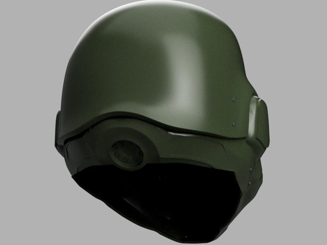 HellDivers 2 - AF-50 Noxious Ranger Helmet DIY KIT Cosplay 1:1 scale