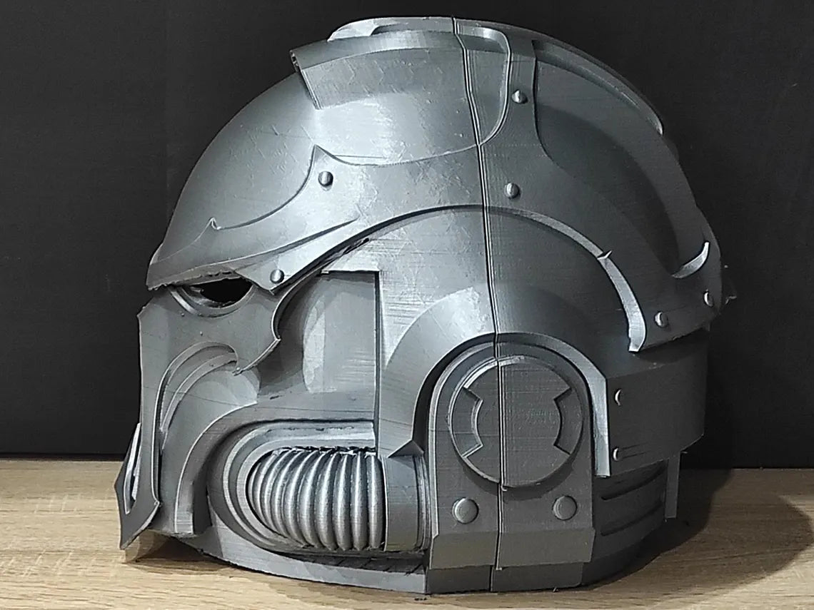 Black Legion Tactical Chaos Marine Heretic Primaris Helmet MK X MK 10 Helmet Cosplay 1:1