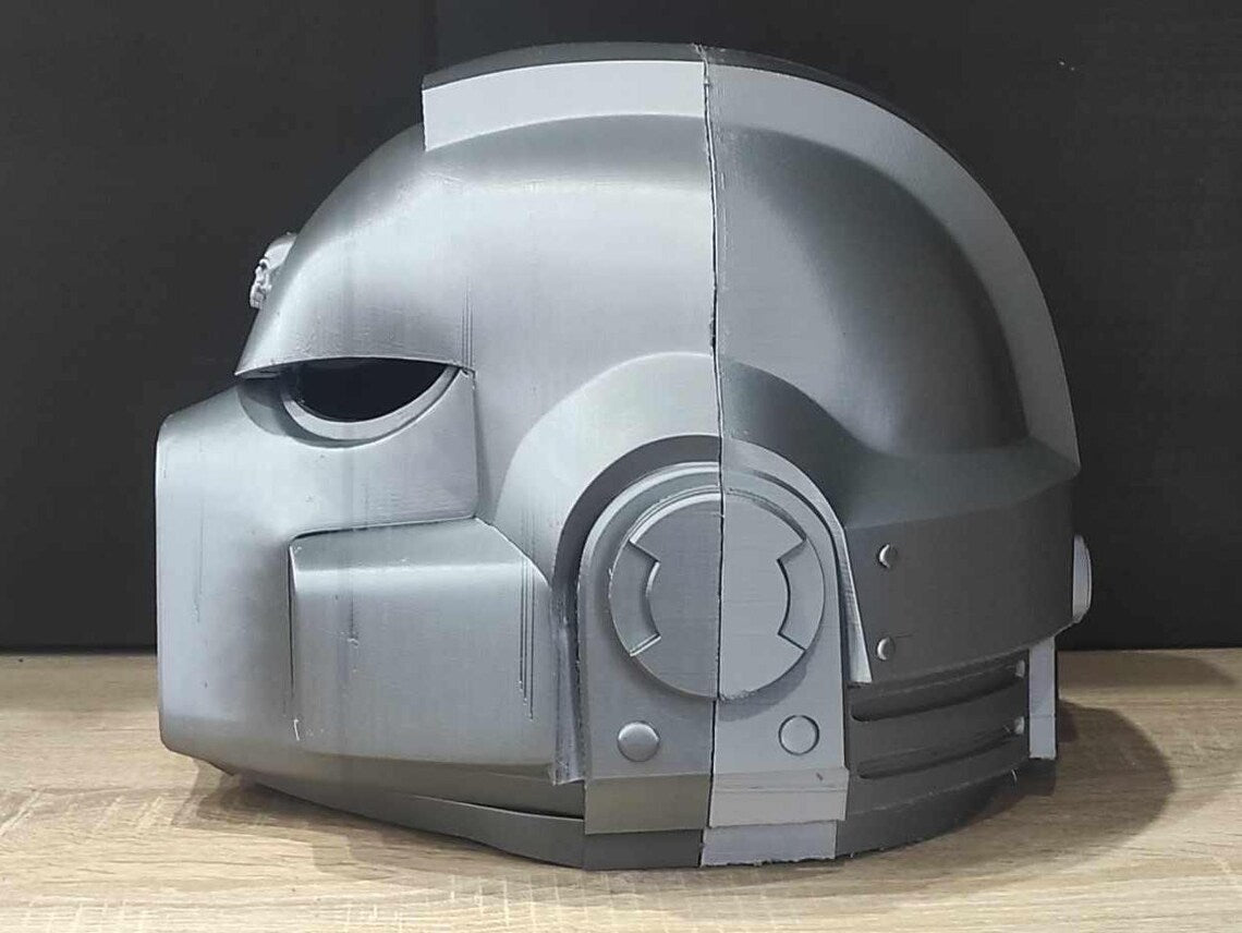 Death Watch Space Marine MK8 Errant Helmet Cosplay 1:1 Warhammer 40K