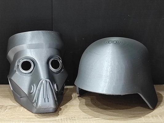 Helldivers 2 - UF-84 Doubt Killer Helmet DIY KIT Cosplay 1:1 scale